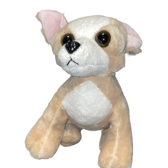 Ganz Plush Dog Chihuahua Stuffed Animal Webkinz Nursery Baby Shower Gift 7” - Picture 7 of 8